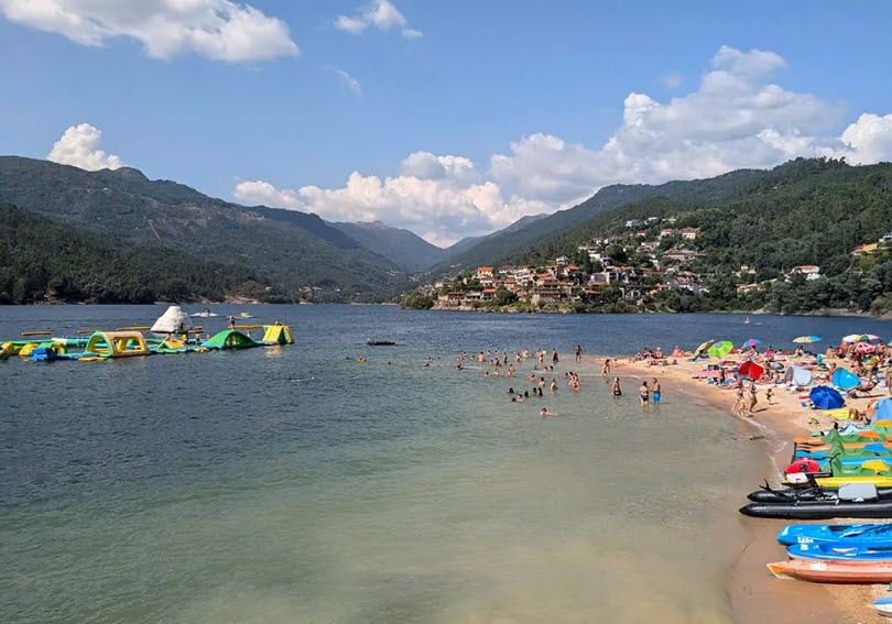 Valeta River Beach, Arcos de Valdevez, Portugal, Portugal